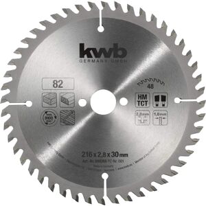 KWB Cirkelzaagblad 216mm - Zeer fijn snijden - Hout & Panelen KWB Cirkelzaagblad 216mm - Zeer fijn snijden - Hout & Panelen