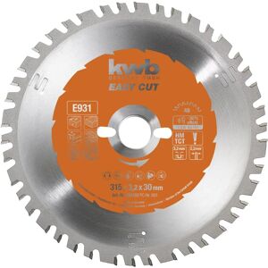 Kwb - Easy-Cut Cirkelzaagblad voor bouw- en tafelszagen - Ø315mm Kwb - Easy-Cut Cirkelzaagblad voor bouw- en tafelszagen - Ø315mm