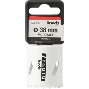 Kwb Perceuse - Scie trépan bimétallique 38mm - Pour acier, aluminium, bois - Publicité Kwb Perceuse - Scie trépan bimétallique 38mm - Pour acier, aluminium, bois - Publicité