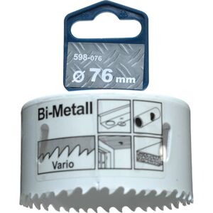 KWB 598076 Scie à trou - 76mm, Acier à haute vitesse, Alliage de cobalt KWB 598076 Scie à trou - 76mm, Acier à haute vitesse, Alliage de cobalt