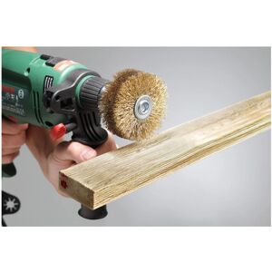 KWB Wire Wheel - 80mm, for metal & wood, HSS, corrosion-resistant KWB Wire Wheel - 80mm, for metal & wood, HSS, corrosion-resistant