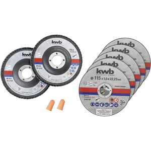 Kwb 712051 Snijschijven Set - Roestvrij Staal 115mm Kwb 712051 Snijschijven Set - Roestvrij Staal 115mm
