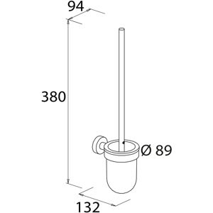 Bravat Varuna Matt Schwarz WC-Wandgarnitur - Toilet Wall Set Bravat Varuna Matt Schwarz WC-Wandgarnitur - Toilet Wall Set