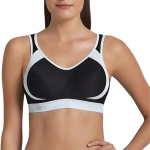 Anita Model 36H Black Sports Bra - High Impact Support Anita Model 36H Black Sports Bra - High Impact Support