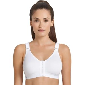 Anita 44c White Sports Bra - Breathable Cotton Support Anita 44c White Sports Bra - Breathable Cotton Support