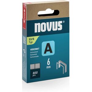 Novus 53 Staples - Thin Wire - 800 pcs Novus 53 Staples - Thin Wire - 800 pcs