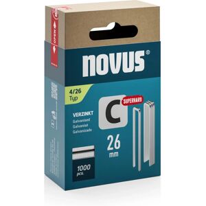 Novus Model 042-0804 Staples - Narrow Back Type 4 - 26mm Novus Model 042-0804 Staples - Narrow Back Type 4 - 26mm