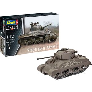 Revell M4A1 Sherman 1:72 Military Model Kit Revell M4A1 Sherman 1:72 Military Model Kit