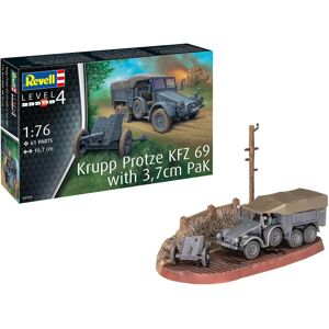 Revell Krupp Protze KFZ 69 with 3.7cm Pak - Military model kit Revell Krupp Protze KFZ 69 with 3.7cm Pak - Military model kit