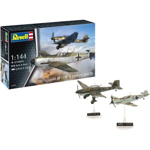 Revell Messerschmitt Bf-109E & Junkers Ju-87B Stuka - Model Plane Kit Revell Messerschmitt Bf-109E & Junkers Ju-87B Stuka - Model Plane Kit