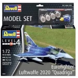 Revell Eurofighter Luftwaffe 2020 Quadriga - Scale Model Kit Revell Eurofighter Luftwaffe 2020 Quadriga - Scale Model Kit