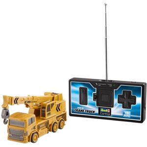 Revell 23497 Yellow Mini RC Crane Truck - Radio-Controlled Toy Revell 23497 Yellow Mini RC Crane Truck - Radio-Controlled Toy