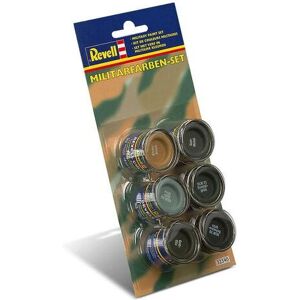 Revell 32340 Verfenset Emailkleuren voor Militair Revell 32340 Verfenset Emailkleuren voor Militair