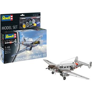 Revell Beechcraft 18 Modellbausatz - Historische Versionen - 1:48 Revell Beechcraft 18 Modellbausatz - Historische Versionen - 1:48