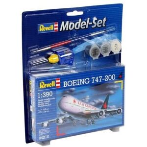 Revell Boeing 747-200 Model Sæt - Skala 1:390 - Plastfly Revell Boeing 747-200 Model Sæt - Skala 1:390 - Plastfly