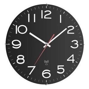 TFA Dostmann 60.3509 Wanduhr - Funk, Schwarz, Groß TFA Dostmann 60.3509 Wanduhr - Funk, Schwarz, Groß