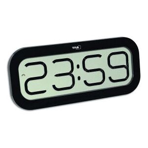 TFA Dostmann 60.4514.01 Radio-controlled Wall Clock - Black TFA Dostmann 60.4514.01 Radio-controlled Wall Clock - Black