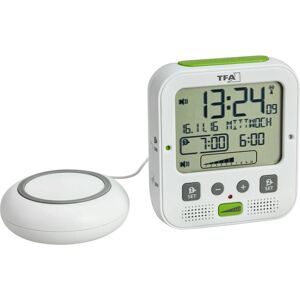 TFA Dostmann 60.2538.02 Radiově řízená budík Zelená - Budík TFA Dostmann 60.2538.02 Radiově řízená budík Zelená - Budík