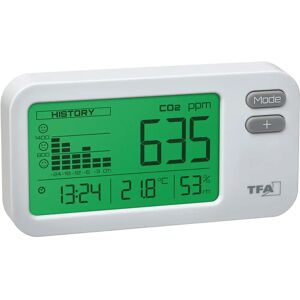 TFA-Dostmann AIRCO2NTROL COACH - Gas Detector - White TFA-Dostmann AIRCO2NTROL COACH - Gas Detector - White