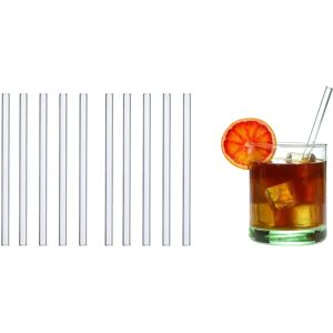 TFA Dostmann Glass Straws - Reusable, Dishwasher Safe, German Glass TFA Dostmann Glass Straws - Reusable, Dishwasher Safe, German Glass