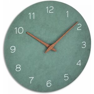 TFA Dostmann 60.3054.04 Wall Clock - Green - Silent Quartz TFA Dostmann 60.3054.04 Wall Clock - Green - Silent Quartz