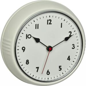 TFA Dostmann 60.3541.09 Beigefarbene Funk-Wanduhr TFA Dostmann 60.3541.09 Beigefarbene Funk-Wanduhr