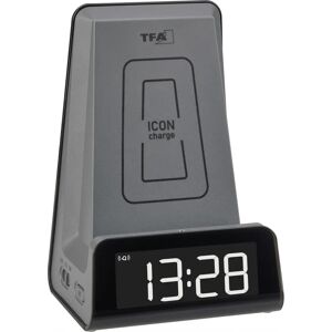 Budzik TFA-Dostmann 60.2033.10 - Cyfrowy z indukcyjną stacją ładowania Budzik TFA-Dostmann 60.2033.10 - Cyfrowy z indukcyjną stacją ładowania