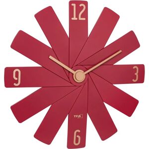 TFA Dostmann 60.3020.05 Silent Quarz Wanduhr - XL 400mm - Rot TFA Dostmann 60.3020.05 Silent Quarz Wanduhr - XL 400mm - Rot