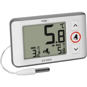 TFA Dostmann Vit digitalt termometer med kabelsensor TFA Dostmann Vit digitalt termometer med kabelsensor