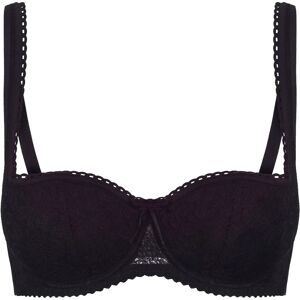 Susa Schwarzer Push-up-Balkon-BH - Dessous / BH Susa Schwarzer Push-up-Balkon-BH - Dessous / BH