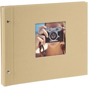 Goldbuch Beige Fotoalbum - 40 Pagina's, 30x25 cm, Linnenhoes Goldbuch Beige Fotoalbum - 40 Pagina's, 30x25 cm, Linnenhoes