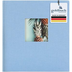 Album Fotografico Lino Azzurro Goldbuch - Scrapbooking - 30x31cm Album Fotografico Lino Azzurro Goldbuch - Scrapbooking - 30x31cm