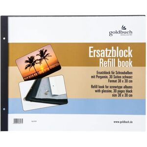 Goldbuch Black Replacement Block for 39x31 cm Photo Albums - Photo Album Accessory Goldbuch Black Replacement Block for 39x31 cm Photo Albums - Photo Album Accessory
