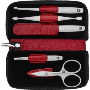ZWILLING TWINOX Manikürset - Rotes Lederetui - 5-tlg ZWILLING TWINOX Manikürset - Rotes Lederetui - 5-tlg
