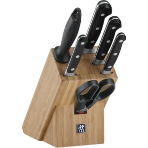 Zwilling Kitchen Cutlery - 7 Piece Knife Set with Bamboo Block Zwilling Kitchen Cutlery - 7 Piece Knife Set with Bamboo Block