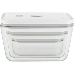 Zwilling Vacuum Food Storage Set - 3 Glass Containers Zwilling Vacuum Food Storage Set - 3 Glass Containers
