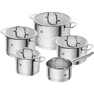 Zwilling Silber 5-tlg. Kochgeschirr-Set - Induktion Zwilling Silber 5-tlg. Kochgeschirr-Set - Induktion