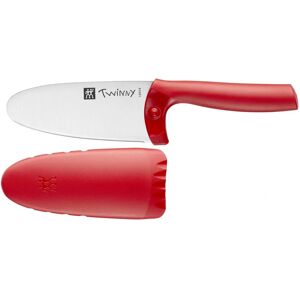 ZWILLING Twinny Kokkekniv - Rustfrit Stål, 10cm, Rød ZWILLING Twinny Kokkekniv - Rustfrit Stål, 10cm, Rød