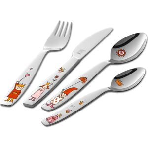 ZWILLING Emilie Set de Couverts Enfants - 4 pièces - Argent - Vaisselle pour enfants - Publicité ZWILLING Emilie Set de Couverts Enfants - 4 pièces - Argent - Vaisselle pour enfants - Publicité