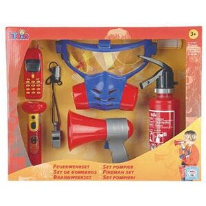 Theo Klein 8950 Firefighter Toy Set - Fireman, 7 Pieces Theo Klein 8950 Firefighter Toy Set - Fireman, 7 Pieces