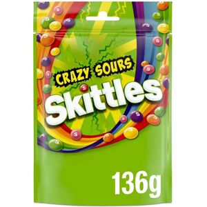 Skittles Crazy Sours - 174g - Publicité Skittles Crazy Sours - 174g - Publicité