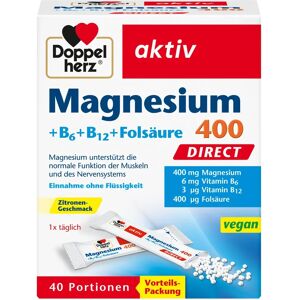 Doppelherz Egészség és Energia Magnézium B6 B12 Folsav 48 g Doppelherz Egészség és Energia Magnézium B6 B12 Folsav 48 g