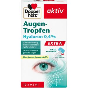Doppelherz Hyaluron Augen-Tropfen - Feuchtigkeits- & Gleitmittel Doppelherz Hyaluron Augen-Tropfen - Feuchtigkeits- & Gleitmittel