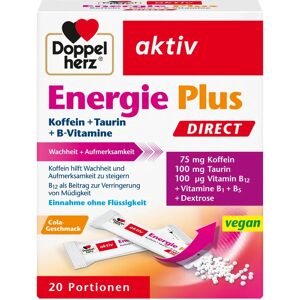 Doppelherz Energie Plus DIRECT Pellets - Complément Alimentaire - Publicité Doppelherz Energie Plus DIRECT Pellets - Complément Alimentaire - Publicité