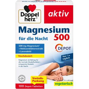 Queisser Pharma Doppelherz Magnézium 500 - Alvást támogató tabletták Queisser Pharma Doppelherz Magnézium 500 - Alvást támogató tabletták