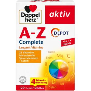 Doppelherz A-Z Complete Depot Vitaminok 120 Tabletta Doppelherz A-Z Complete Depot Vitaminok 120 Tabletta