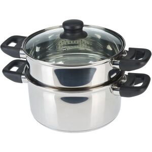 Axentia Bio-Dünster - Casserole et Vapeur en Inox - 20cm - Publicité Axentia Bio-Dünster - Casserole et Vapeur en Inox - 20cm - Publicité