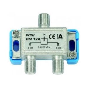 WISI DM 12 A Kabelverteiler Silber 2-Wege WISI DM 12 A Kabelverteiler Silber 2-Wege