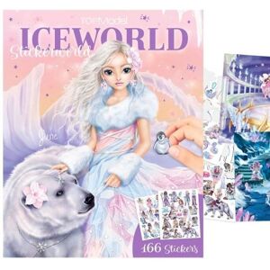 Top Model ICEWORLD Stickerworld - Livre d'autocollants - Publicité Top Model ICEWORLD Stickerworld - Livre d'autocollants - Publicité