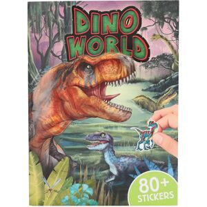 Dino World klistremerkebok - Dinosaur Puslespill Dino World klistremerkebok - Dinosaur Puslespill